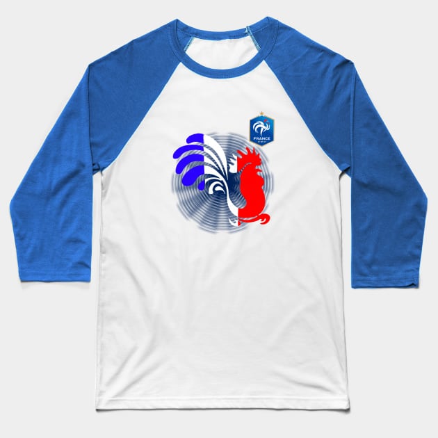 France World Cup Shirt Baseball T-Shirt by TheRoyalLioness